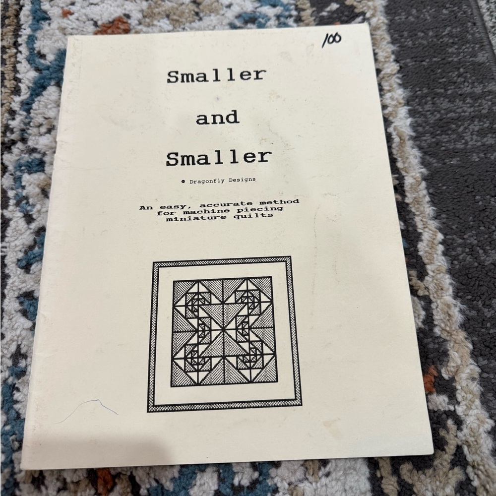 Small And Smaller Paperback‎ Signed By Kathie Johnson Dragonfly Designs